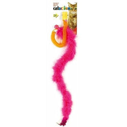 JW Feather Catnip Boa Springy