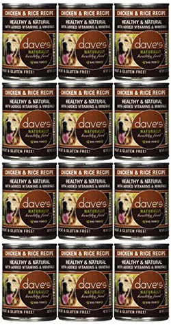 DAVES Can Dog NH Chk Ric 12x13