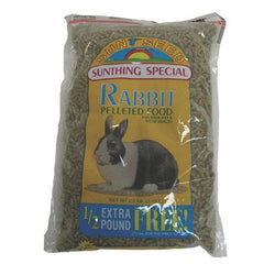 SUN Rabbit Pellet Food 6lb poly