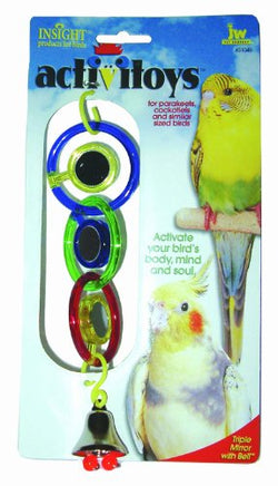 JW Bird Toy Triple Mirror