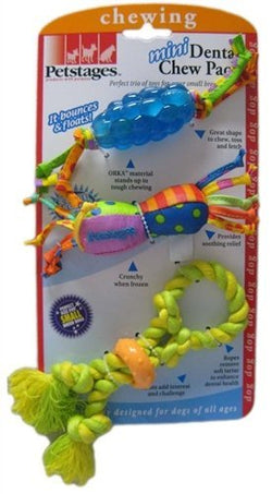 PETSTAGE Chew Pack Mini 3pk