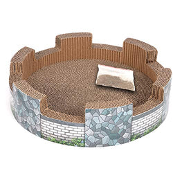 WARE Corrugated Catnip Castle