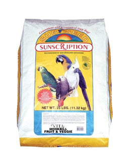 SUN Vita Hookbill Frt Veg 25lb