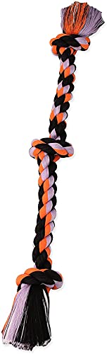 FLOSSY Rope Tug Color 3 Knot Lg