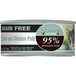 DAVES CanCat 95% Tuna Chk 24x5