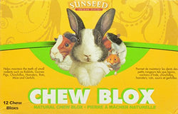 SUN Chinchilla Chew Blox 12pk