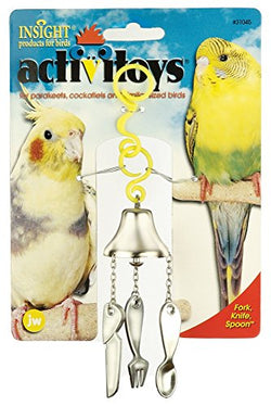 JW Bird Toy Fork Knife Spoon